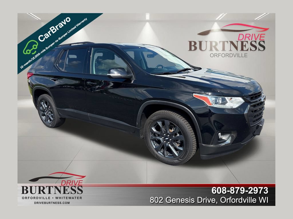 Certified 2021 Chevrolet Traverse RS w/ LPO, Floor Liner Package AWD/4WD 360° Tour