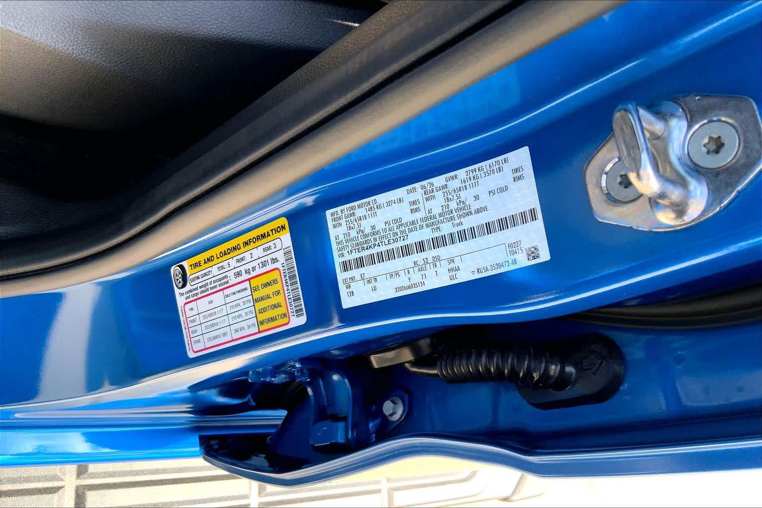 Used 2026 Ford Ranger Lariat AWD/4WD image 33