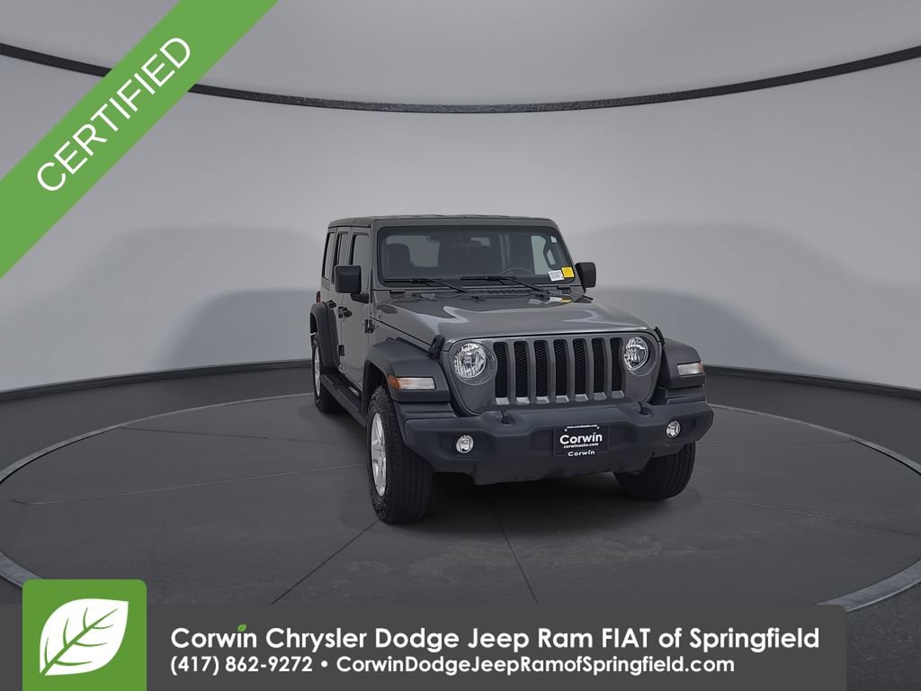 Used 2021 Jeep Wrangler Unlimited Sport AWD/4WD image 4