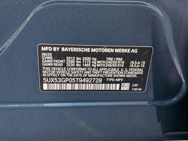 New 2026 BMW X3 xDrive30i w/ Premium Package AWD/4WD image 19