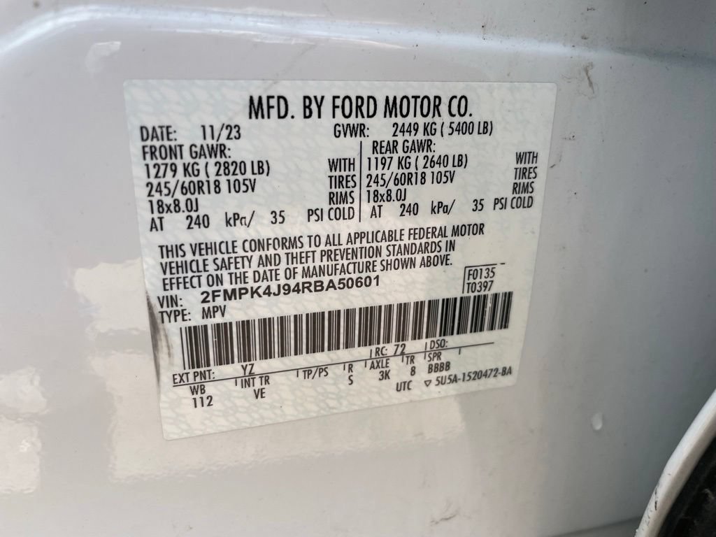 Used 2024 Ford Edge SEL AWD/4WD image 32