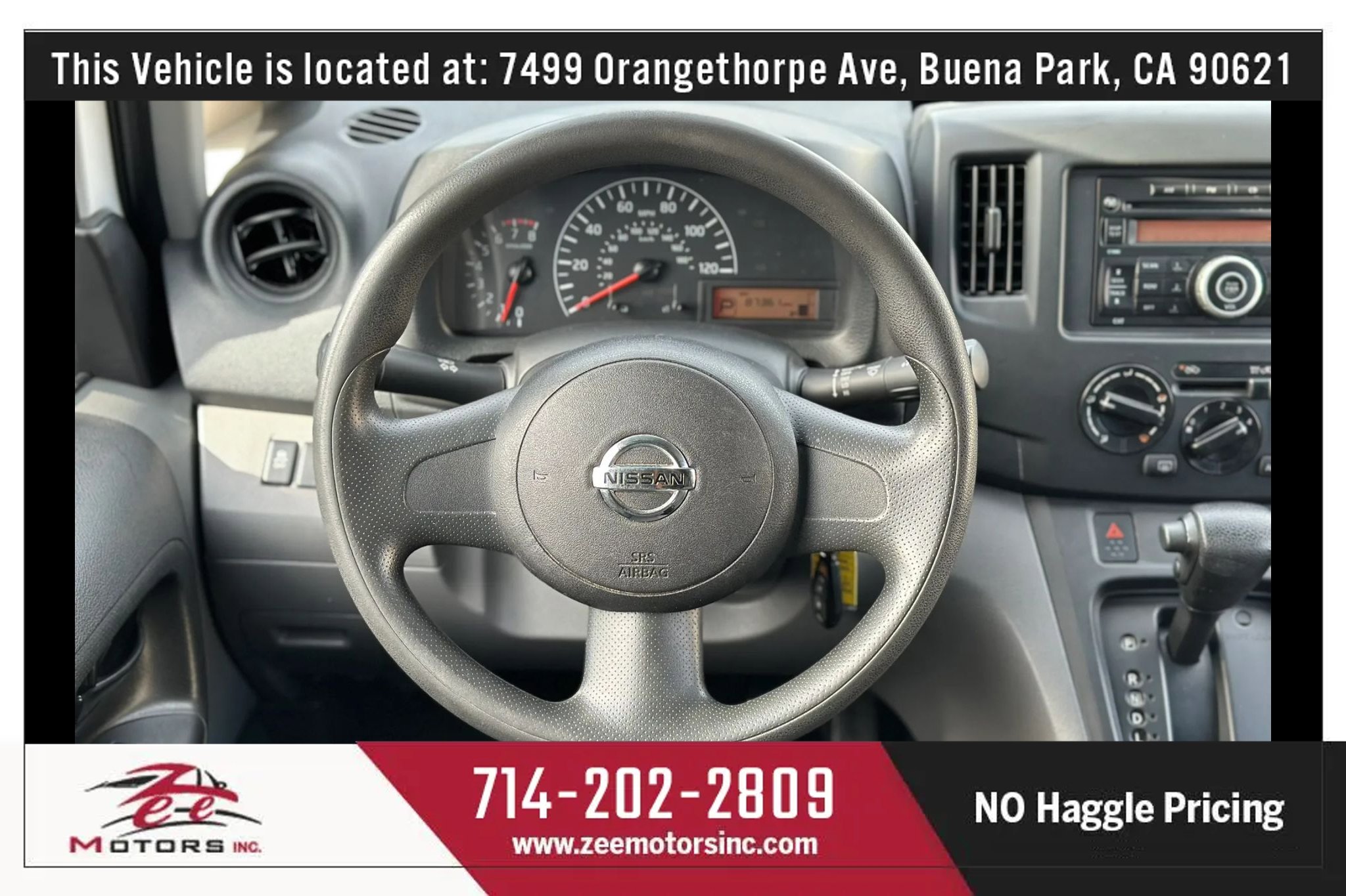 Used 2017 Nissan NV200 S w/ Back Door Glass Package image 19