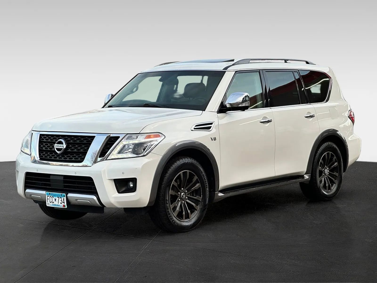 Used 2017 Nissan Armada Platinum w/ Captain Seat Package image 3
