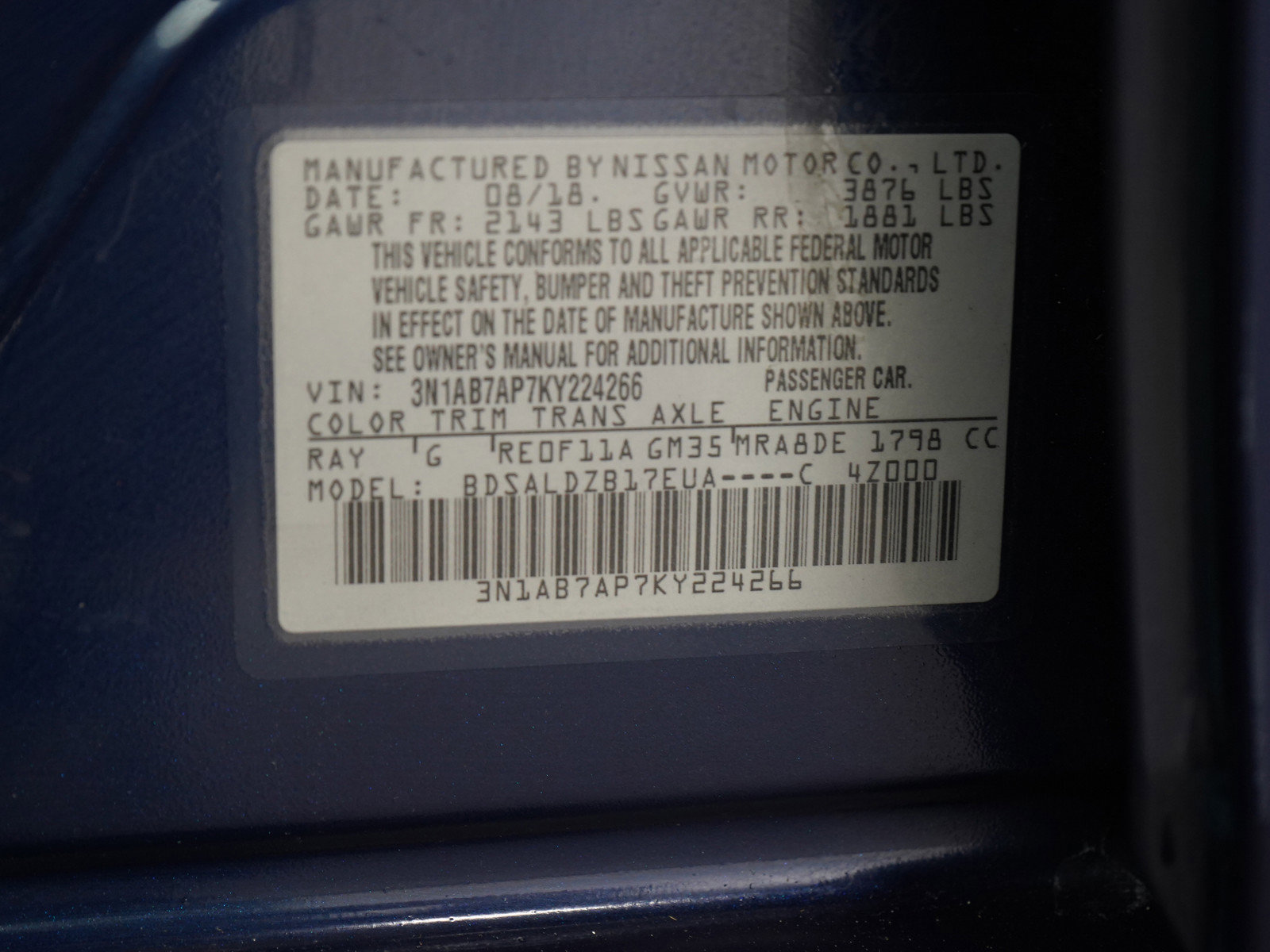 Used 2019 Nissan Sentra SV image 26