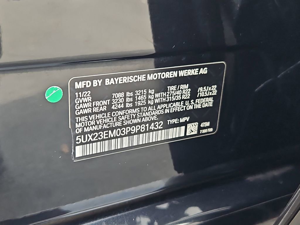 Used 2023 BMW X7 xDrive40i w/ Premium Package image 32