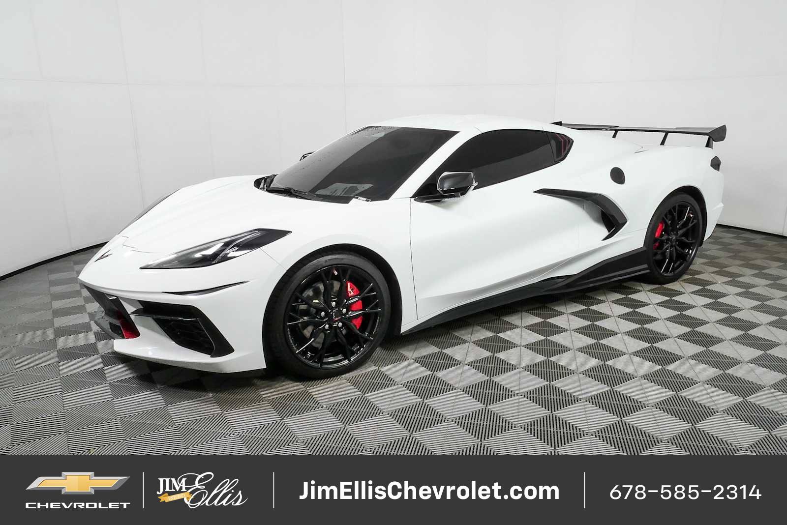 Certified 2024 Chevrolet Corvette Stingray Preferred Cpe w/ Stealth Interior Trim Package RWD image 22