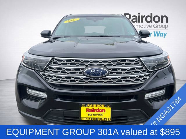 Used 2022 Ford Explorer Limited w/ Equipment Group 301A AWD/4WD image 2