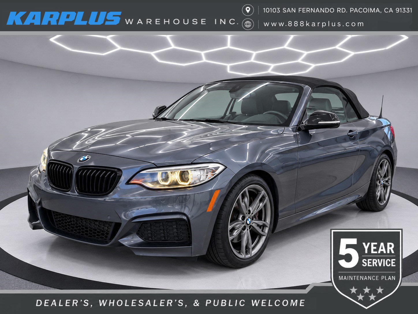 Used 2016 BMW M235i Convertible w/ Technology Package RWD image 1