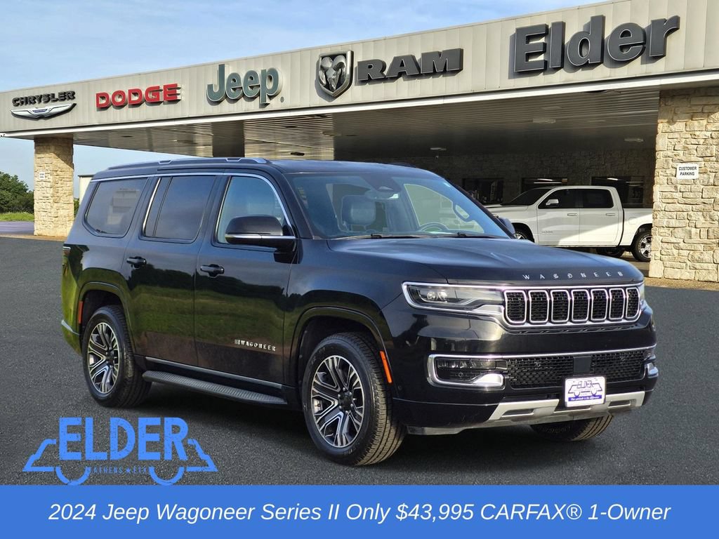 Used 2024 Jeep Wagoneer Series II w/ Flexible Seating Group AWD/4WD 360° Tour