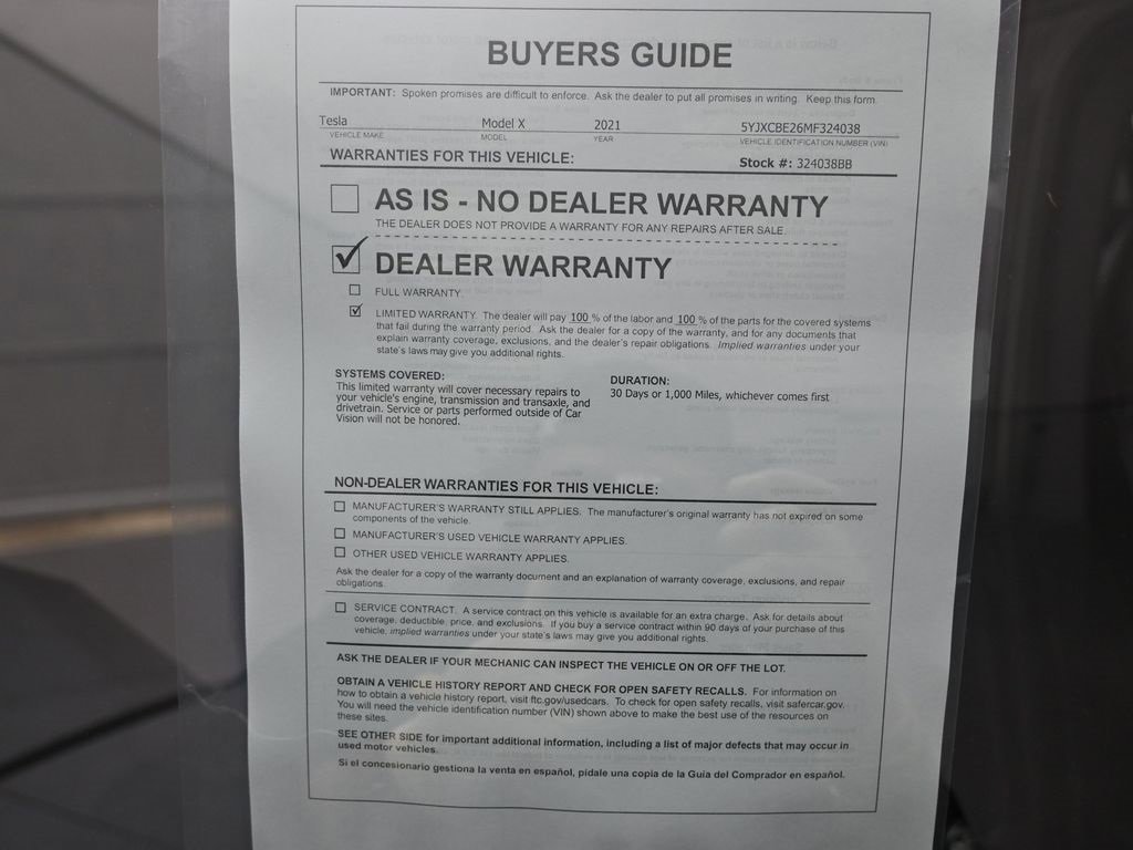 Used 2021 Tesla Model X Long Range image 45