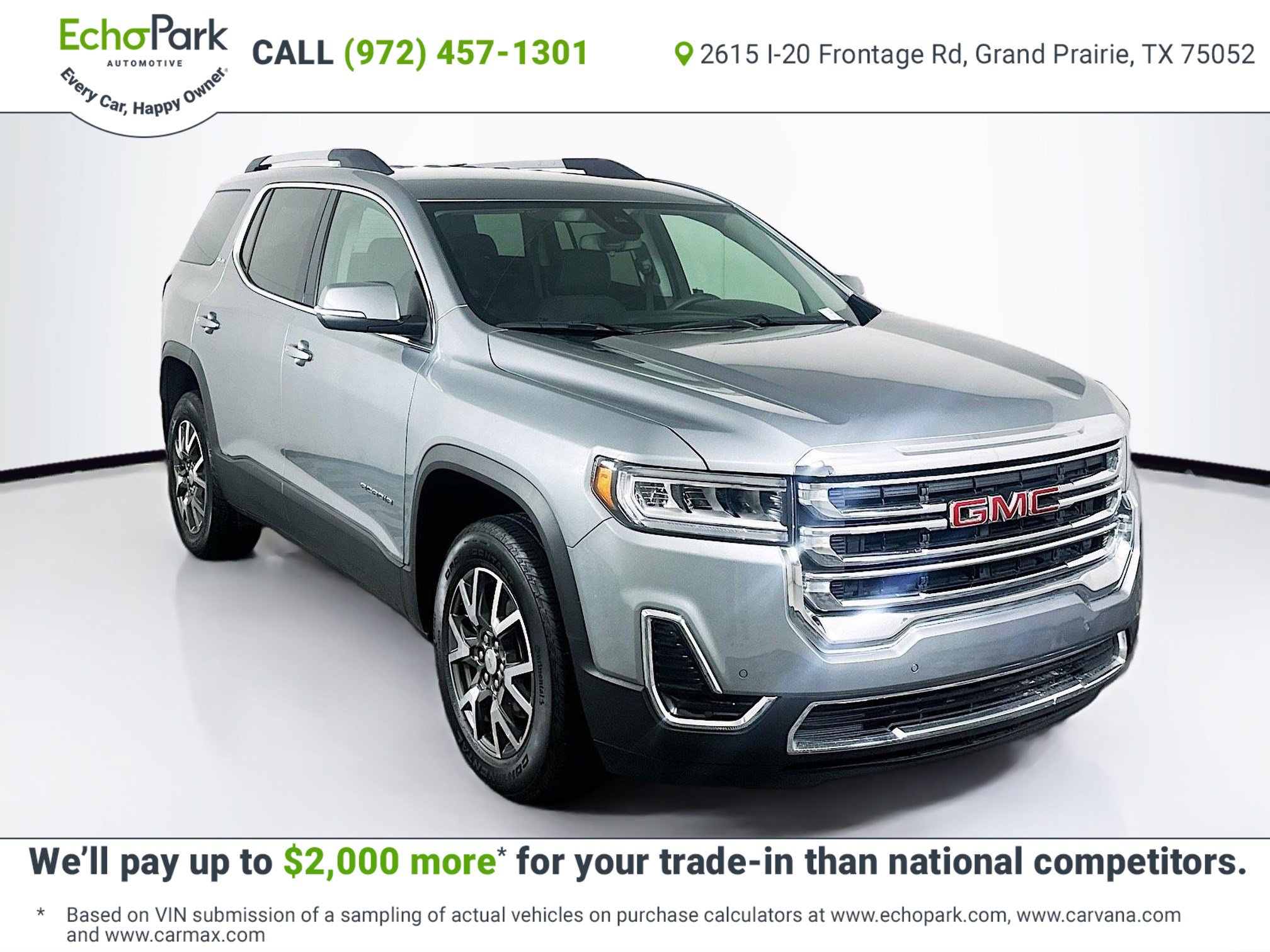 Used 2023 GMC Acadia SLE w/ Driver Convenience Package
