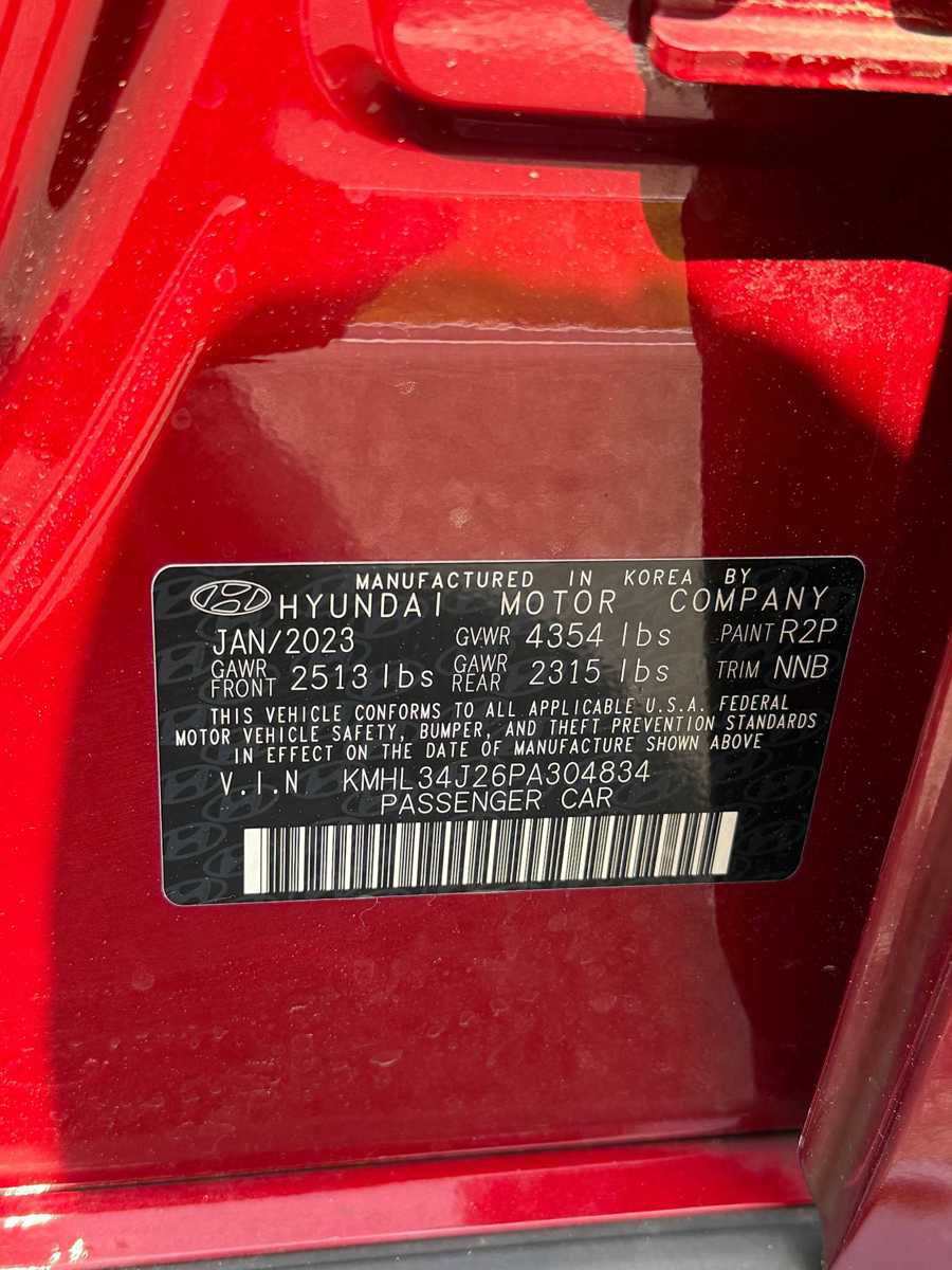 Used 2023 Hyundai Sonata Limited FWD image 32
