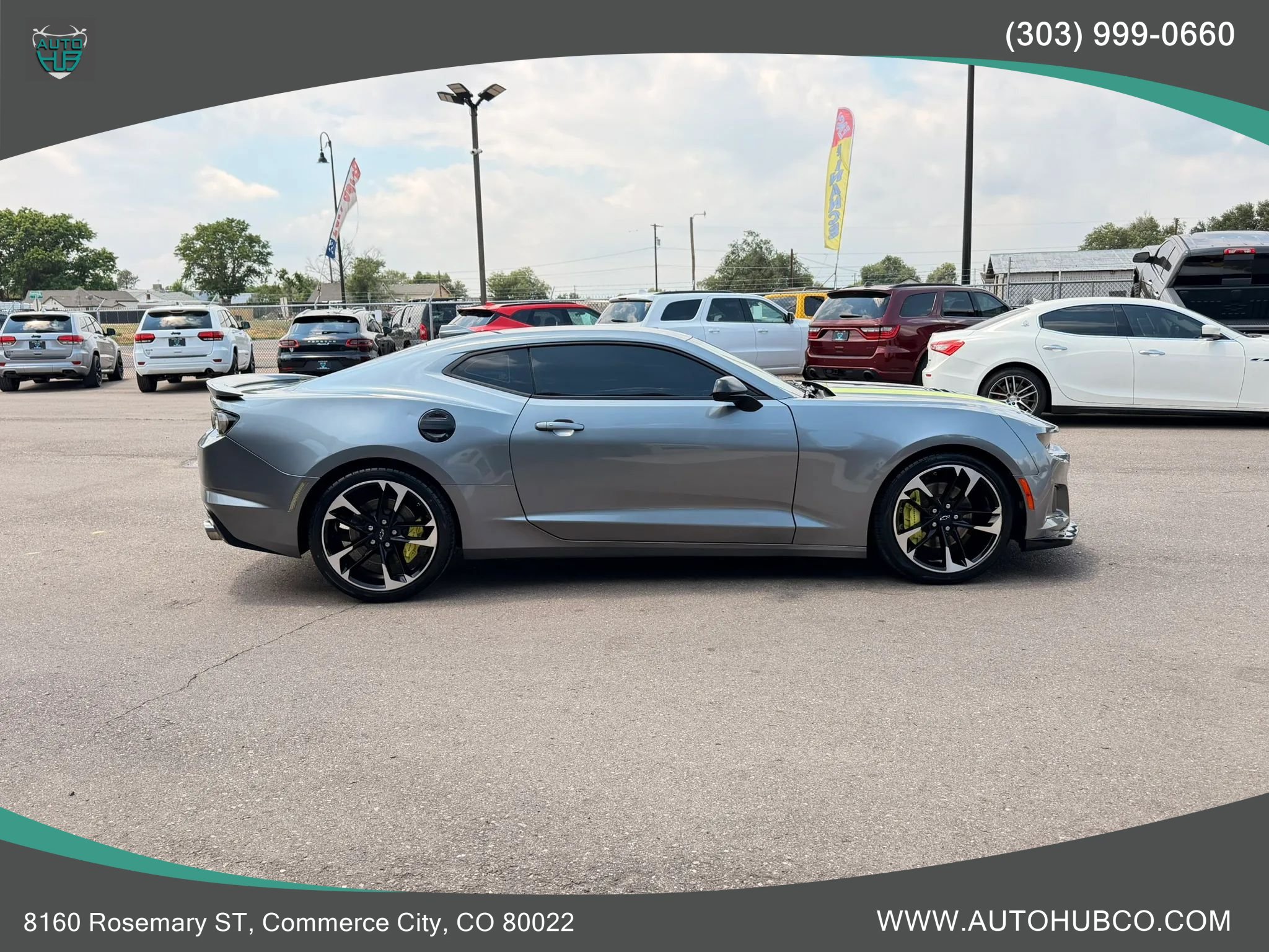 Used 2020 Chevrolet Camaro SS RWD image 4