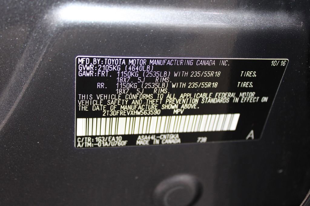 Certified 2017 Toyota RAV4 Limited AWD/4WD image 62