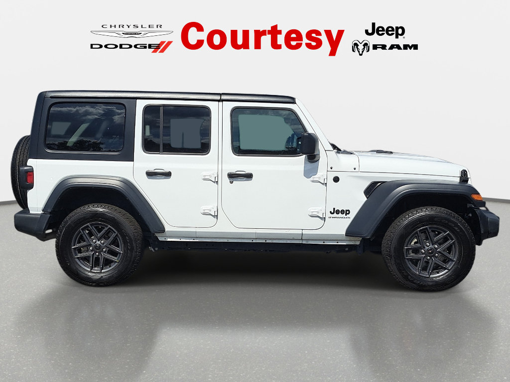 Certified 2024 Jeep Wrangler Unlimited Sport AWD/4WD image 3
