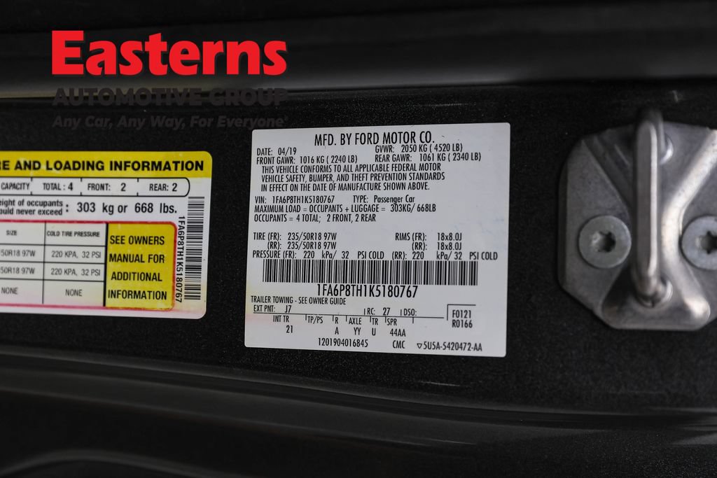 Used 2019 Ford Mustang Coupe RWD image 31