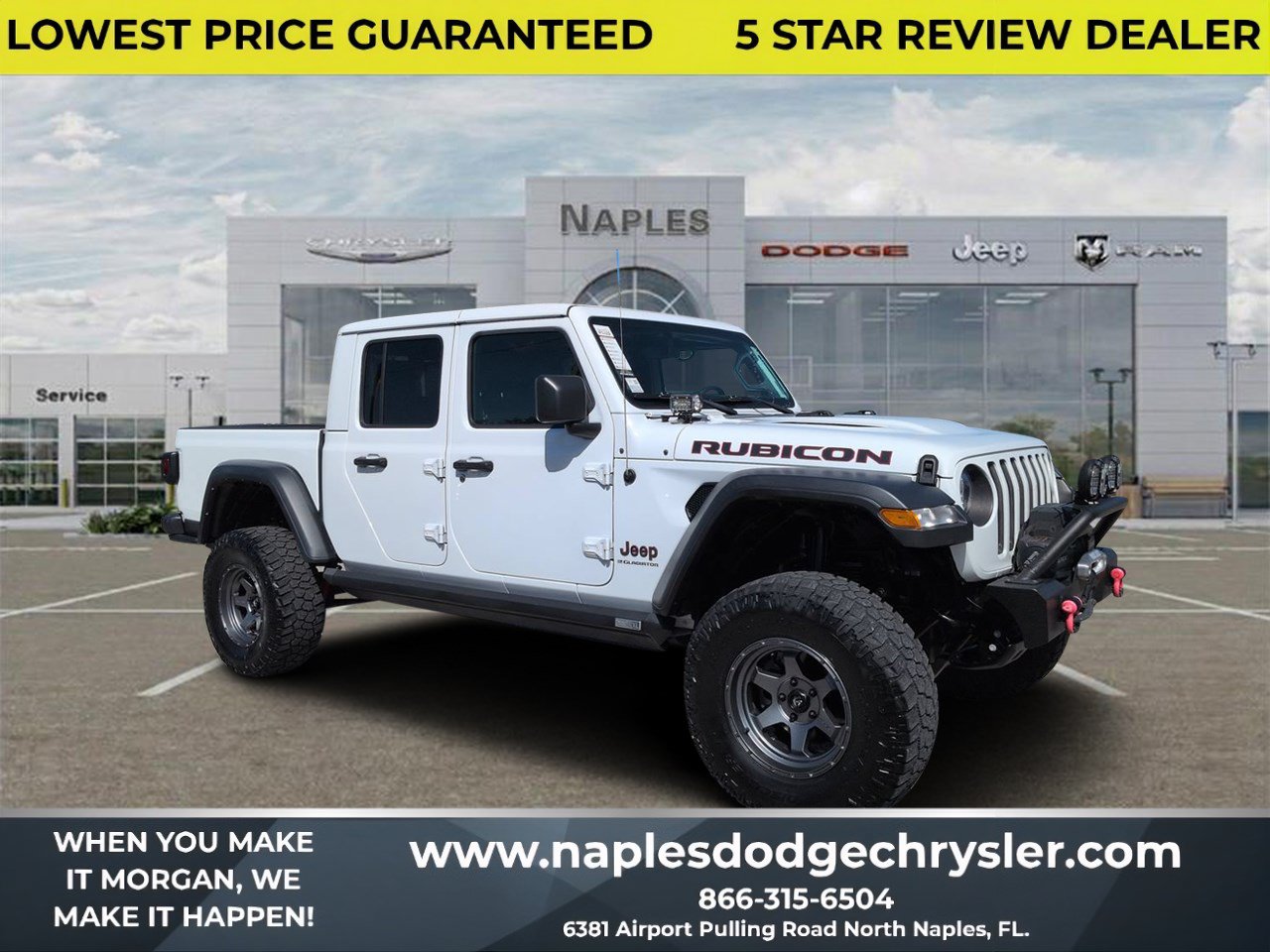Used 2023 Jeep Gladiator Rubicon w/ Trailer Tow Package AWD/4WD image 1