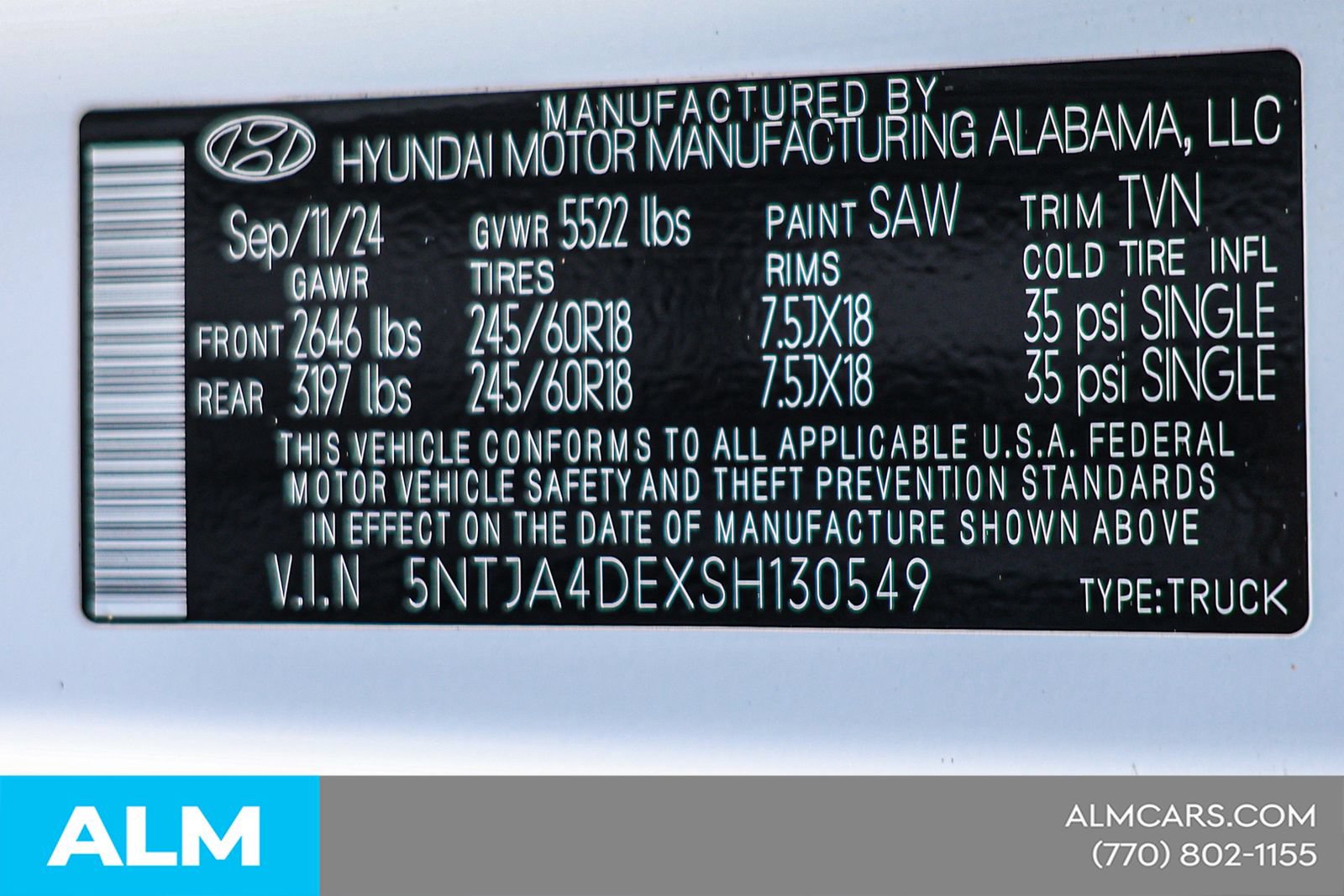 Used 2025 Hyundai Santa Cruz SE FWD image 46