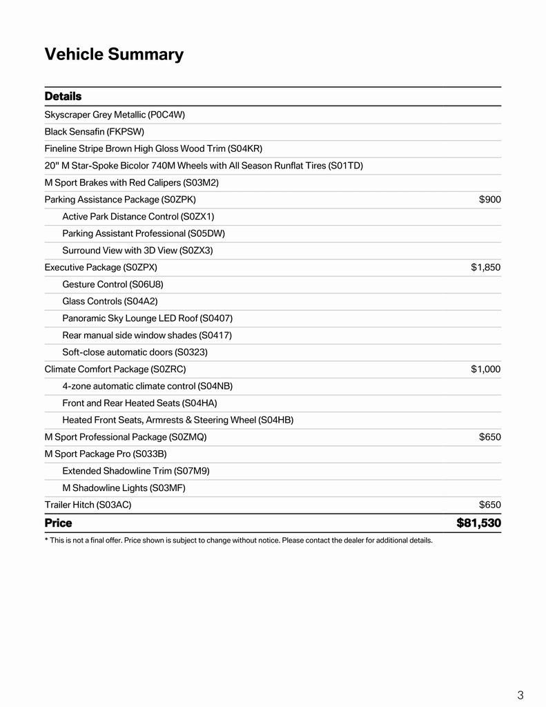 Certified 2025 BMW X5 M60i w/ Executive Package image 3