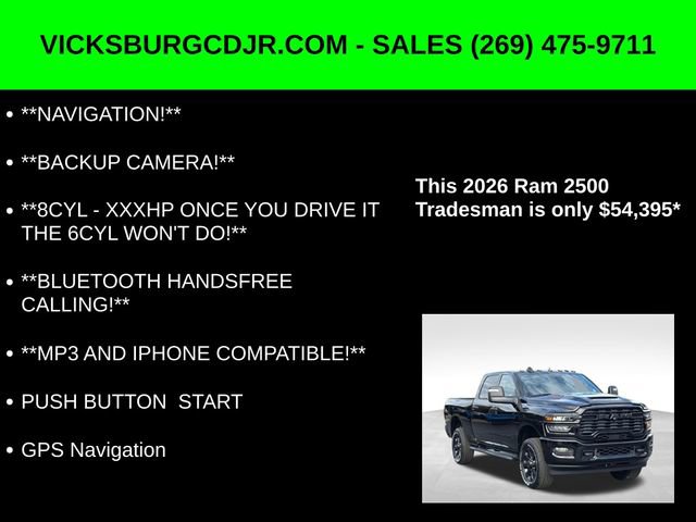 New 2026 RAM 2500 Tradesman image 5