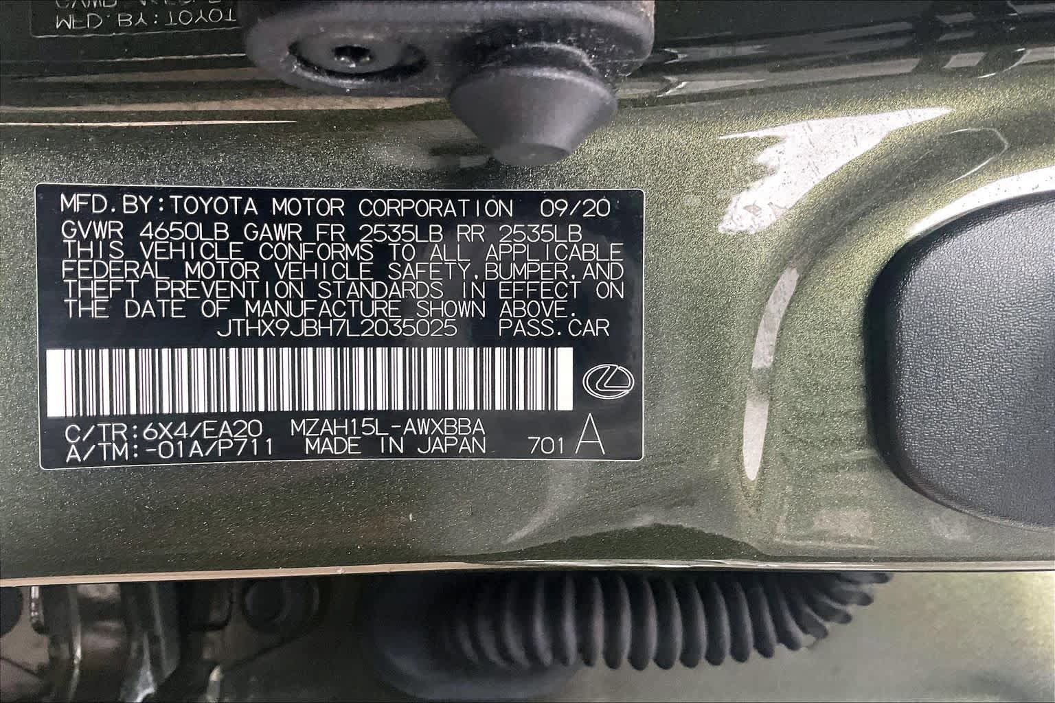 Used 2020 Lexus UX 250h w/ Accessory Package image 34