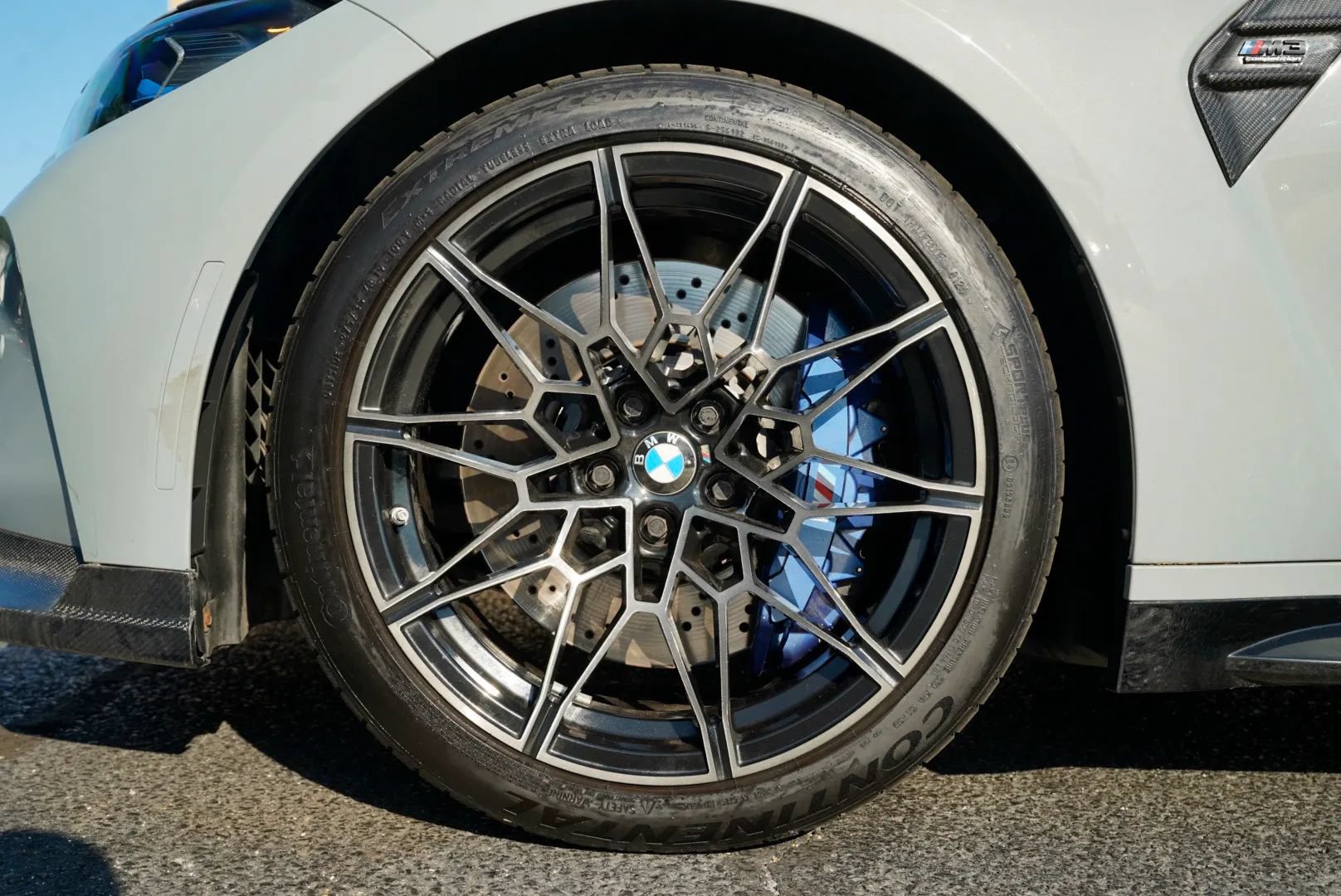 Used 2021 BMW M3 Competition w/ M Carbon Exterior Package RWD image 26
