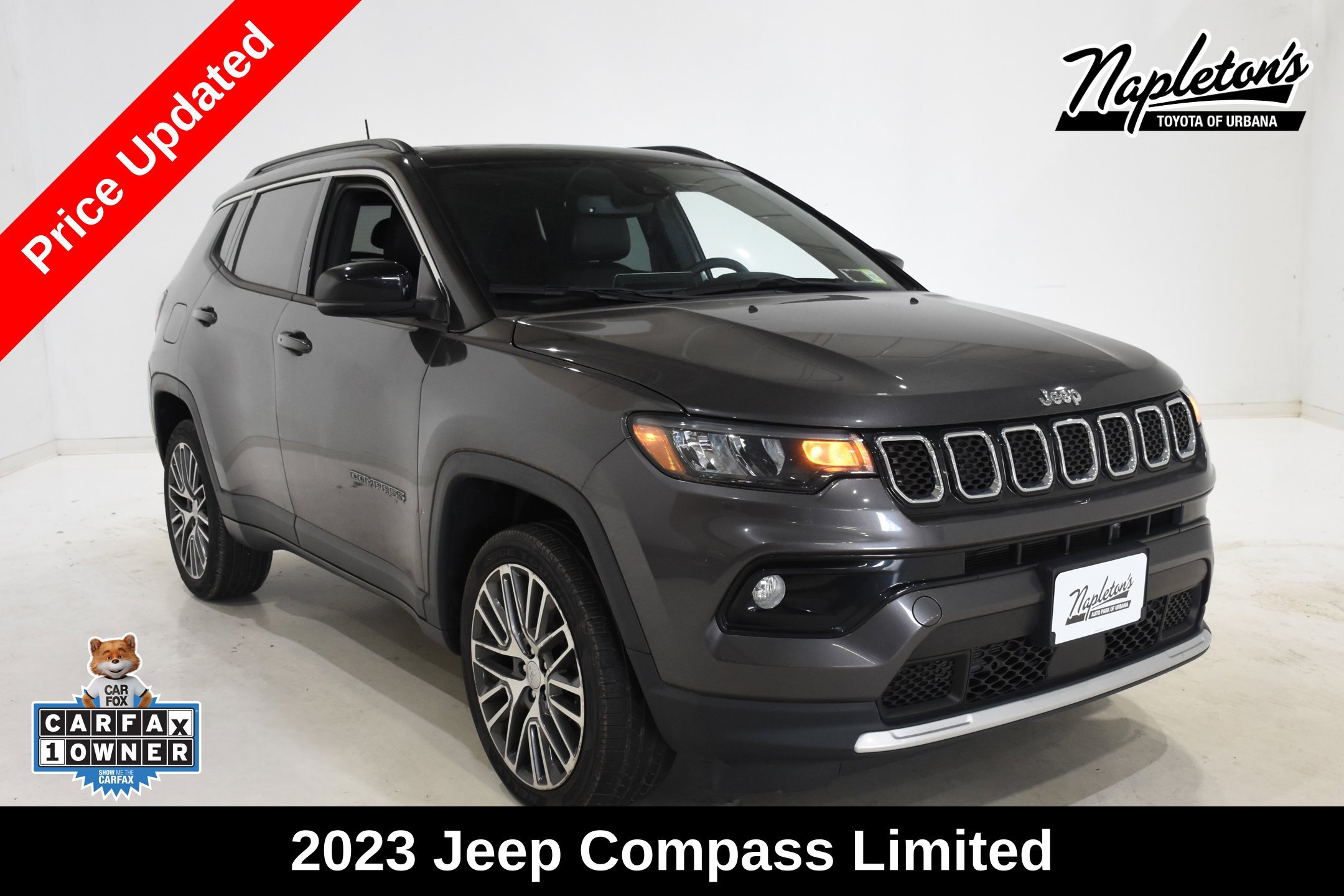 Used 2023 Jeep Compass Limited w/ Sun and Sound Group