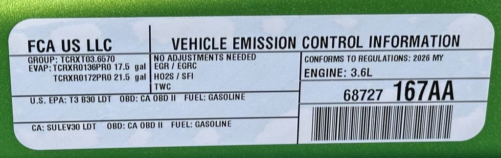 New 2026 Jeep Wrangler Sport image 46