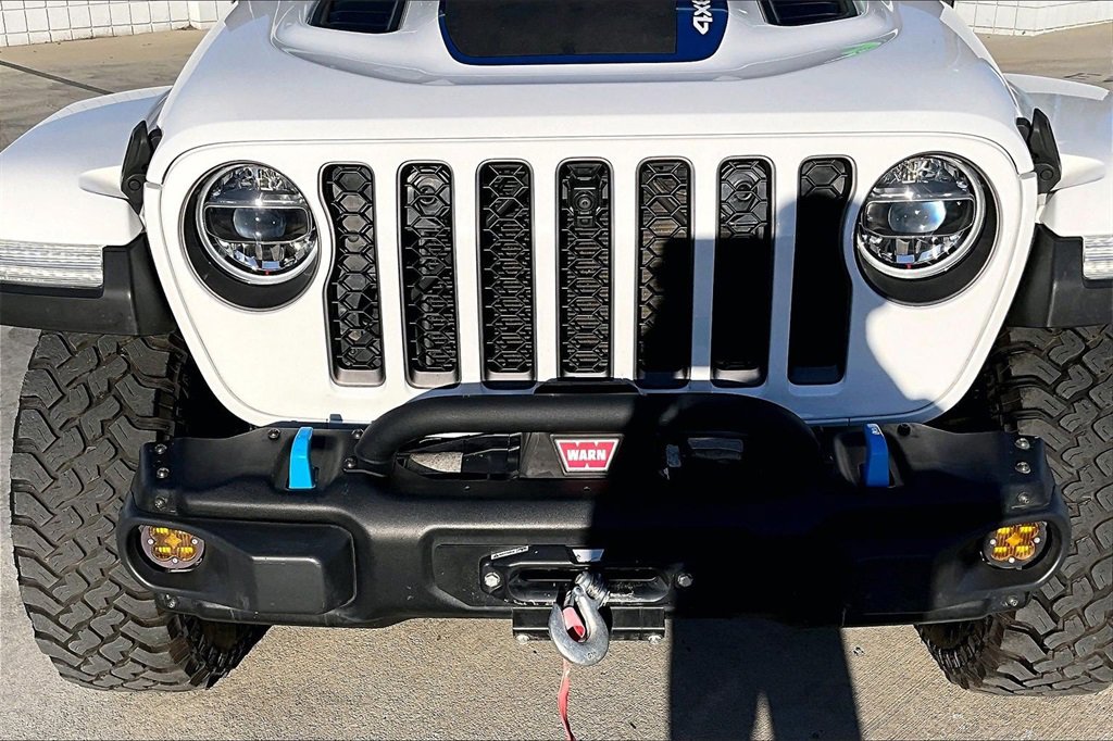 Used 2021 Jeep Wrangler Unlimited Rubicon 4xe w/ Steel Bumper Group image 29