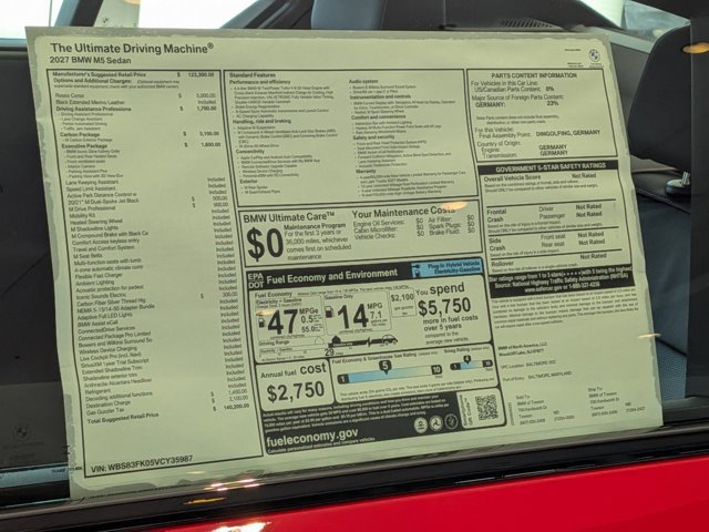 New 2027 BMW M5 AWD/4WD image 18