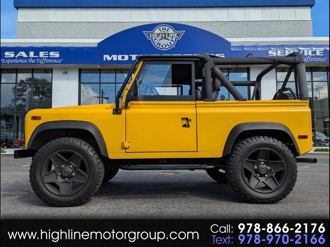 Used 1997 Land Rover Defender 90 AWD/4WD video 1