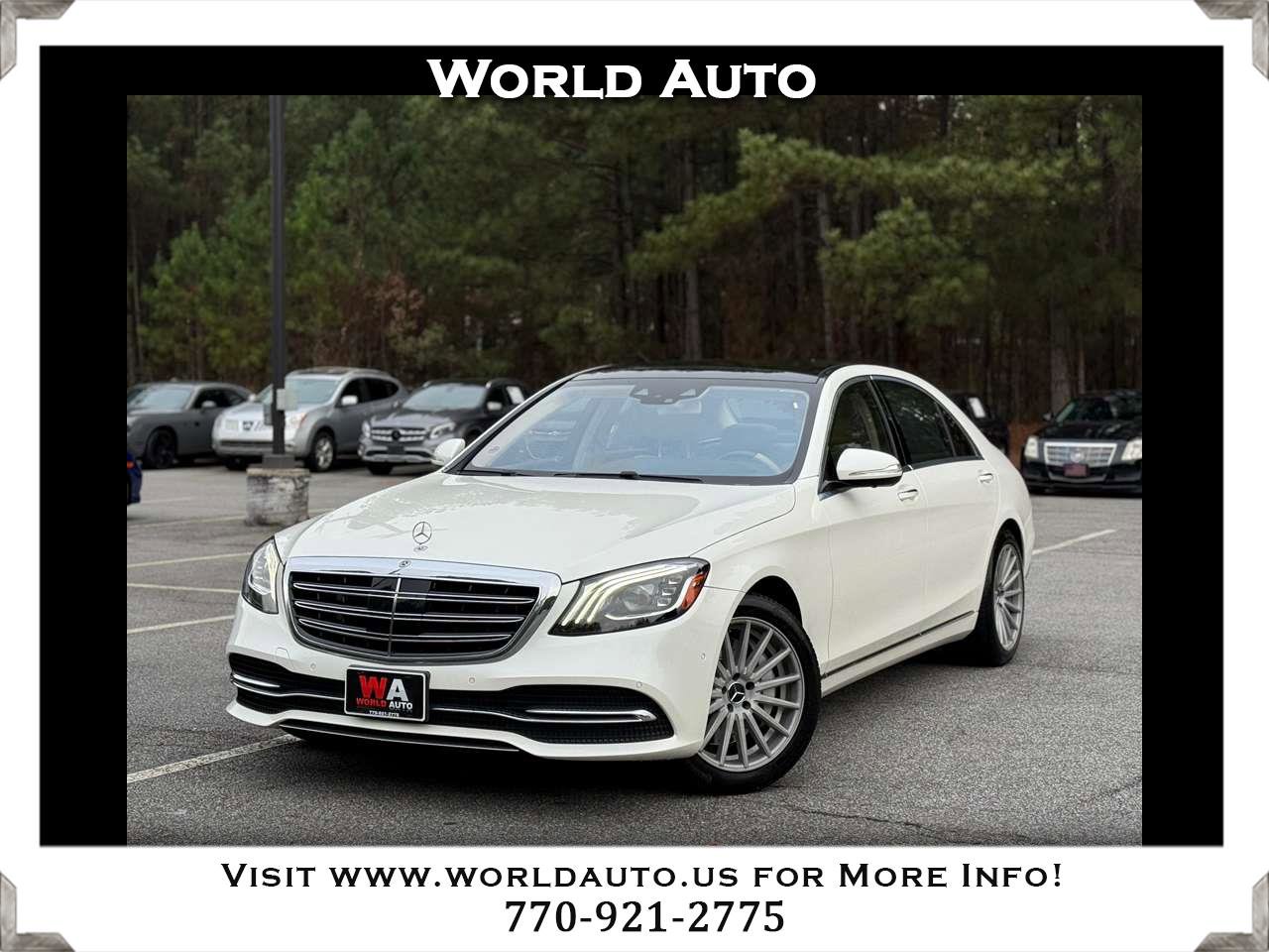 Used 2020 Mercedes-Benz S 450 4MATIC Sedan image 1