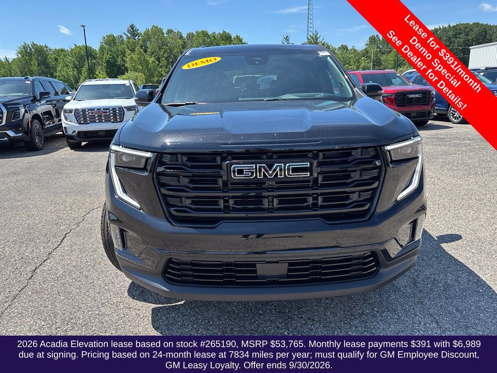 Used 2026 GMC Acadia Elevation w/ Black Edition FWD image 8