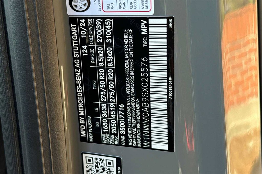 New 2025 Mercedes-Benz G 580 w/ EQ Technology image 28