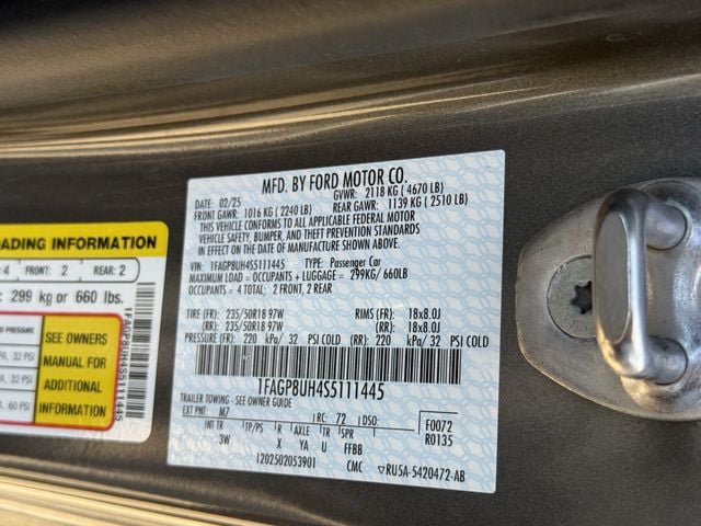 Used 2025 Ford Mustang Premium RWD image 32