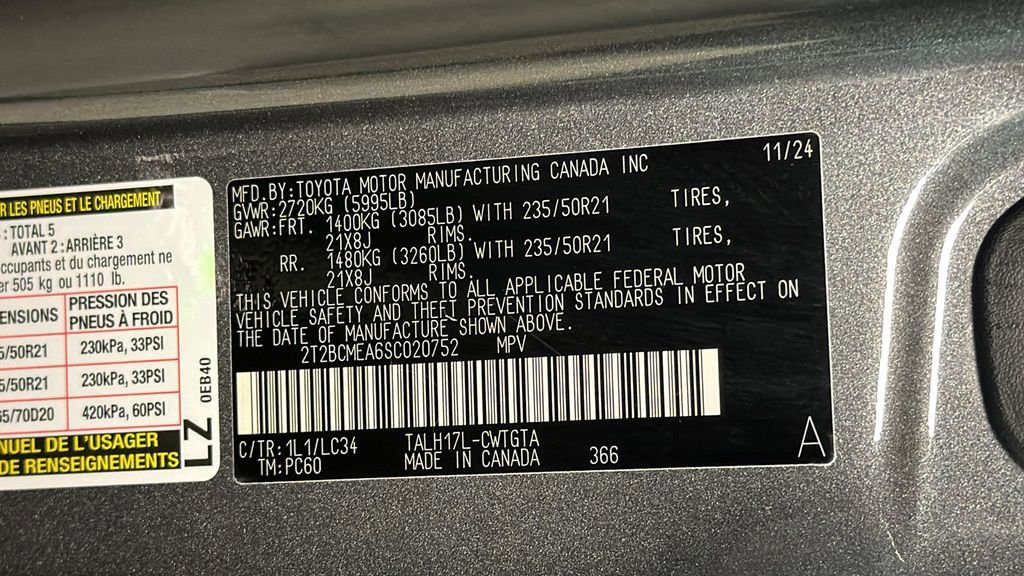 Certified 2025 Lexus RX 500h F Sport w/ Convenience Package image 34