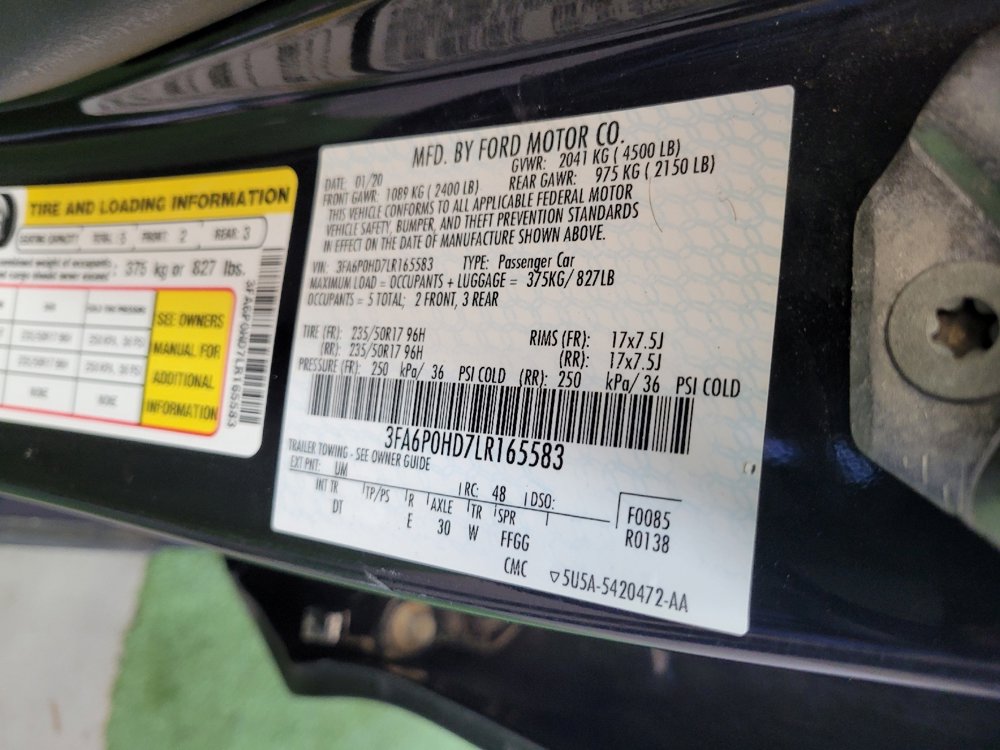 Used 2020 Ford Fusion SE image 33