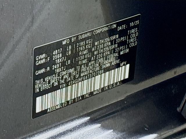 New 2026 Subaru Crosstrek 2.5i Sport image 31