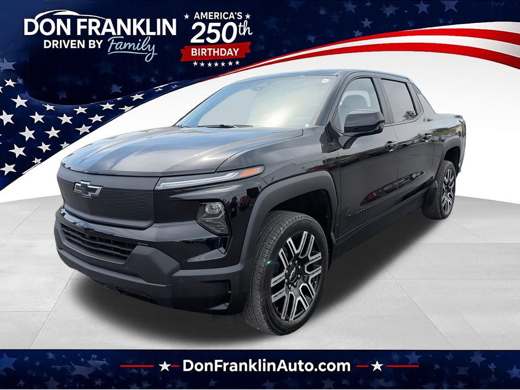 New 2026 Chevrolet Silverado EV W/T w/ LPO, Custom Package AWD/4WD image 1