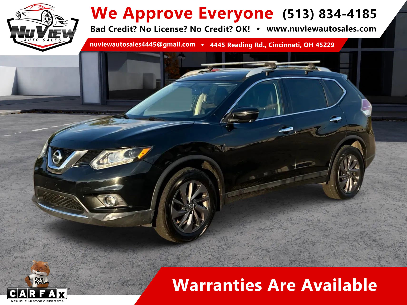 Used 2016 Nissan Rogue SL w/ SL Premium Package