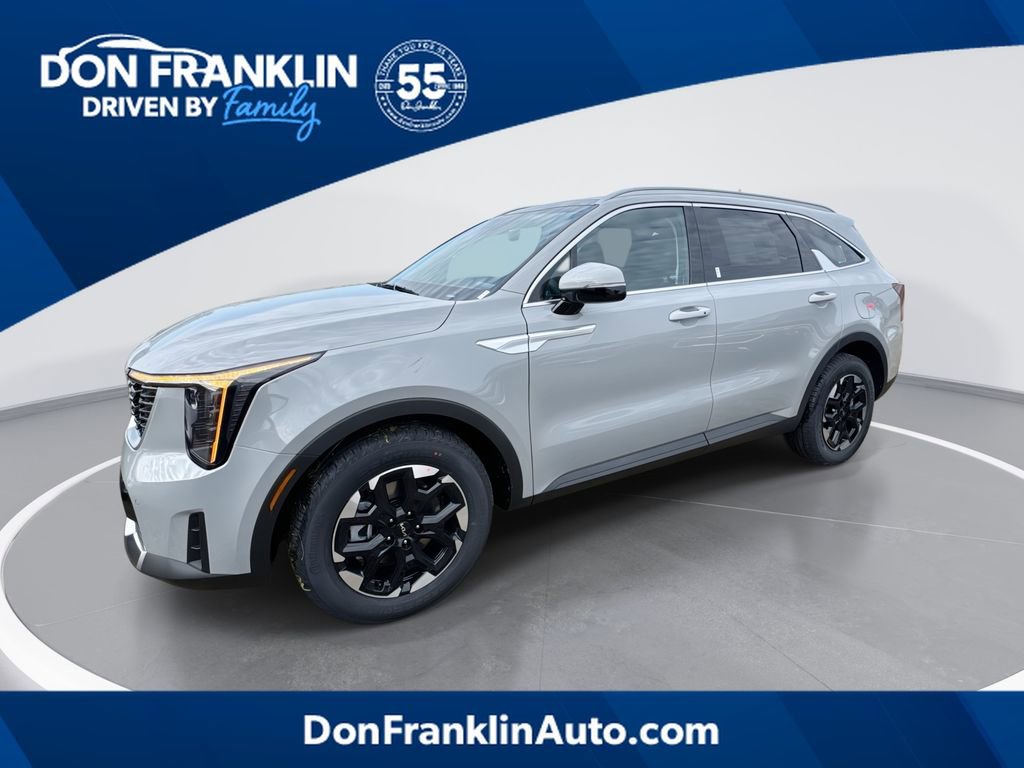 New 2026 Kia Sorento S w/ S Panoramic Sunroof Package
