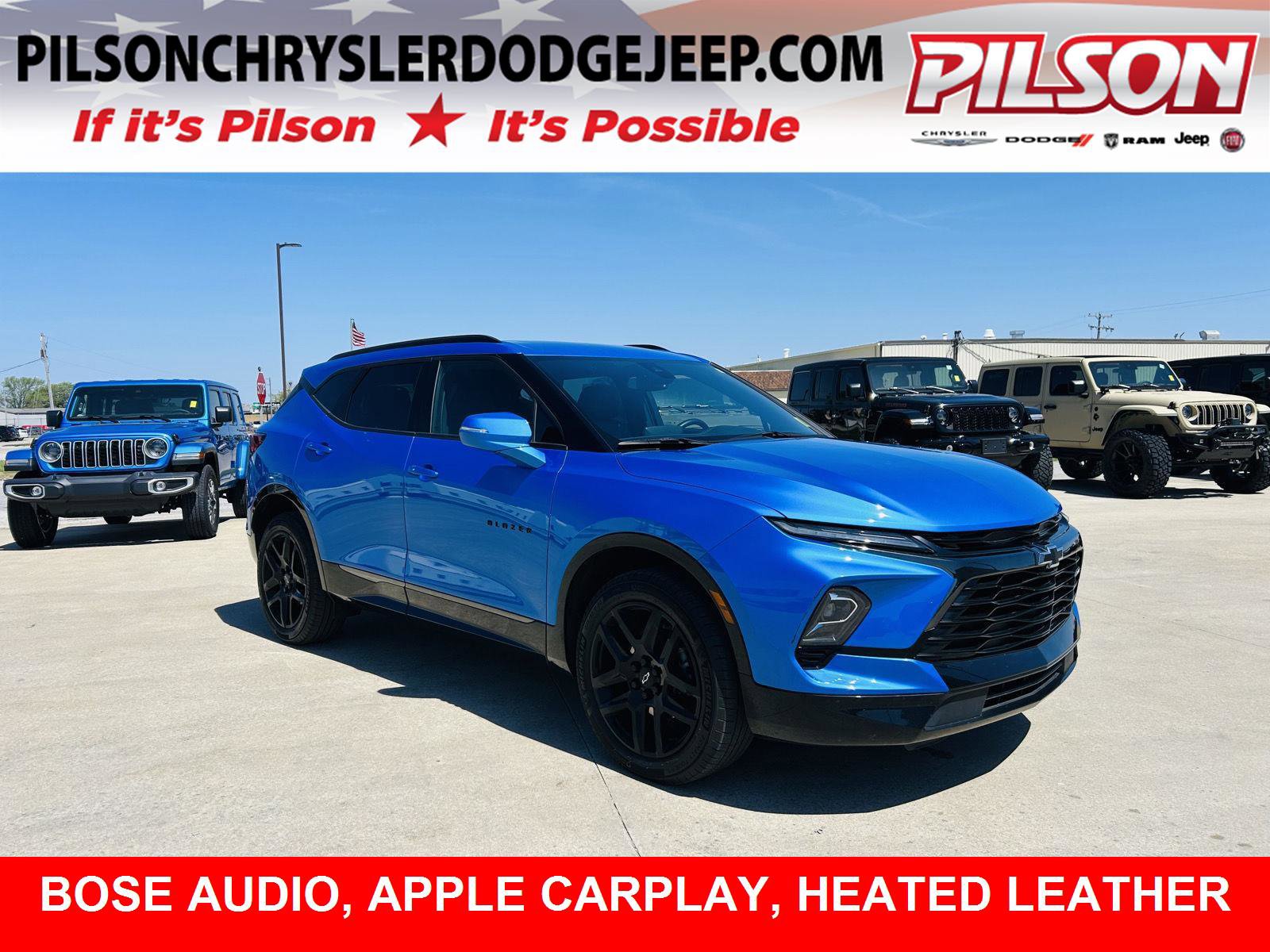 Used 2024 Chevrolet Blazer RS w/ LPO, Floor Liner Package FWD image 1