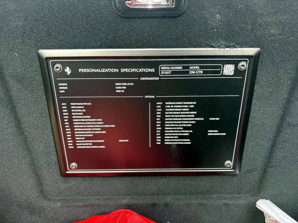 Certified 2024 Ferrari 296 GTB image 54