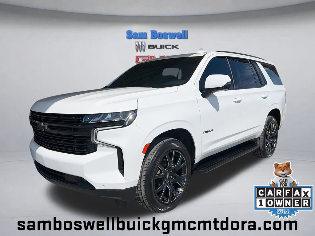Certified 2023 Chevrolet Tahoe RST w/ Sport Performance Package AWD/4WD image 1