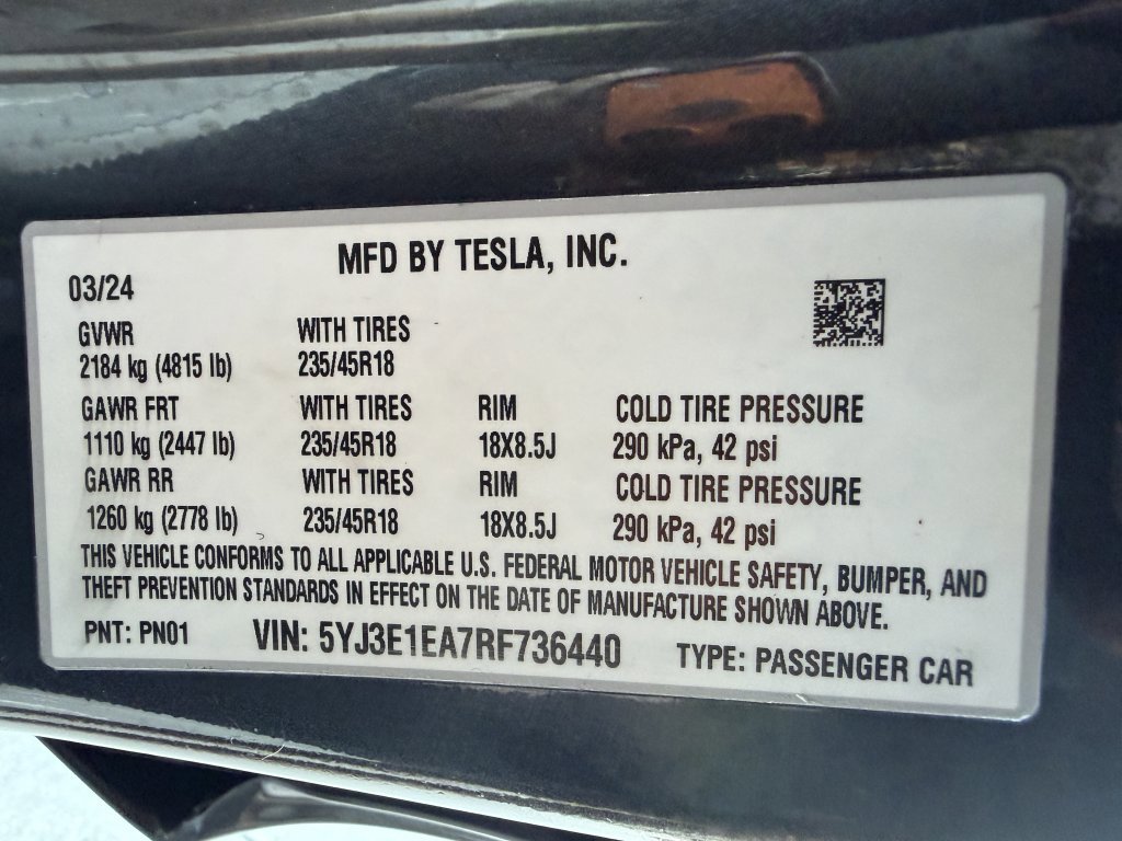 Used 2024 Tesla Model 3 image 47