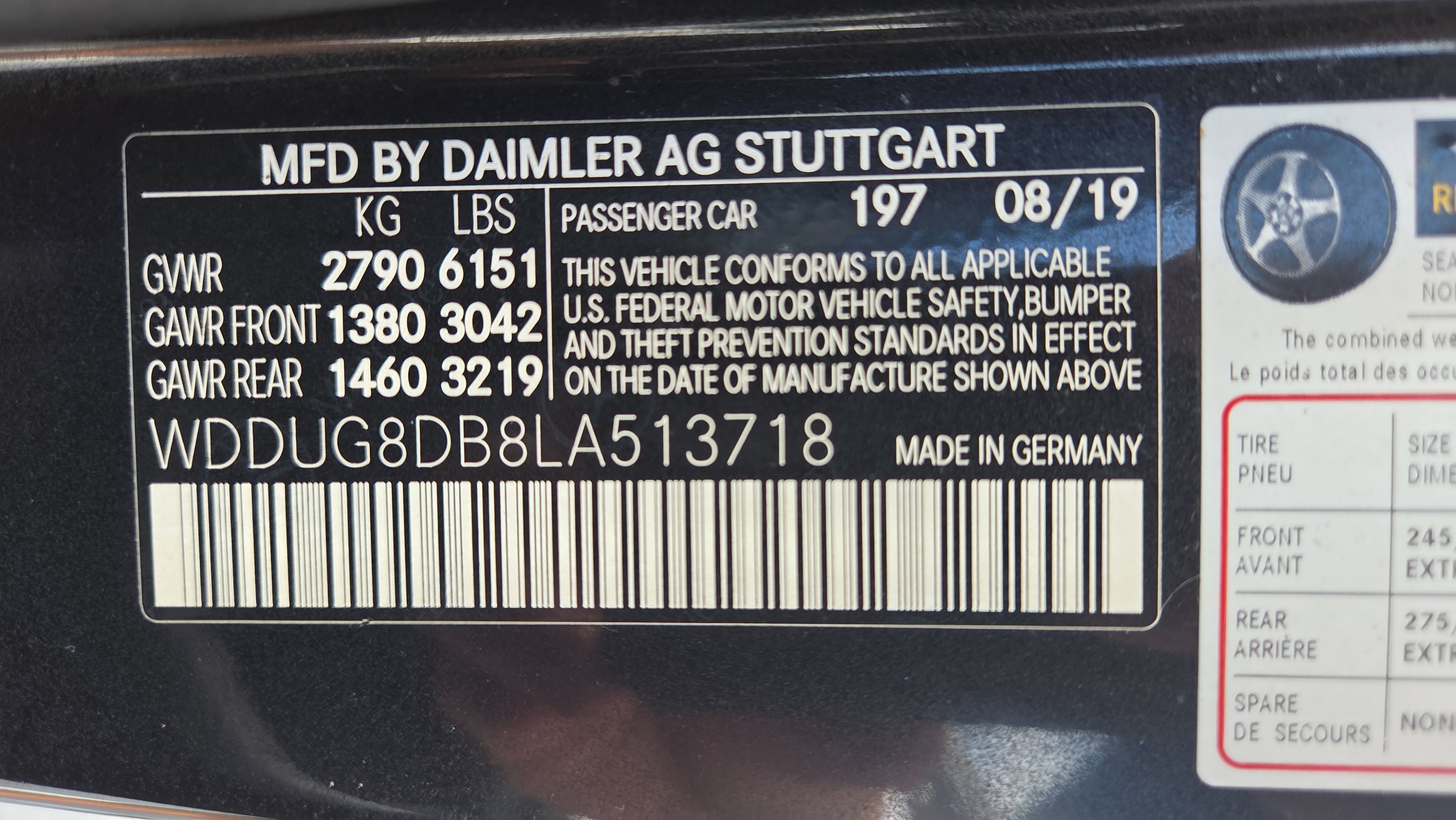 Used 2020 Mercedes-Benz S 560 Sedan image 20