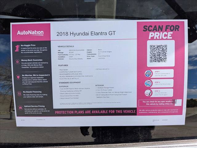 Used 2018 Hyundai Elantra GT image 21