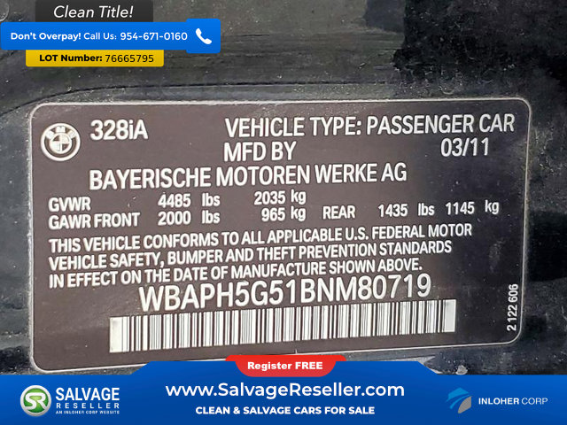 Used 2011 BMW 328i Sedan image 16