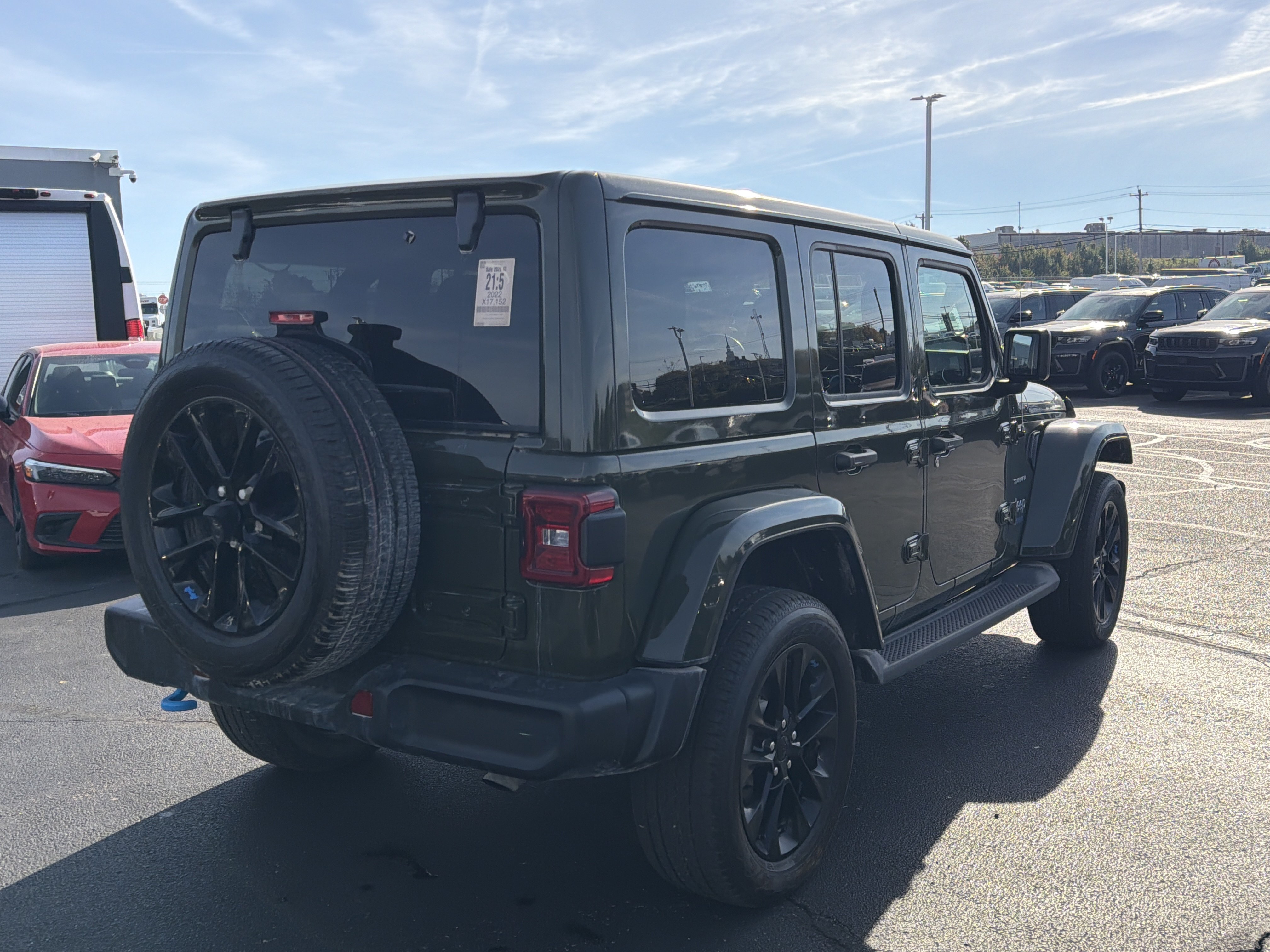 Certified 2022 Jeep Wrangler Unlimited Sahara w/ Cold Weather Group AWD/4WD image 10