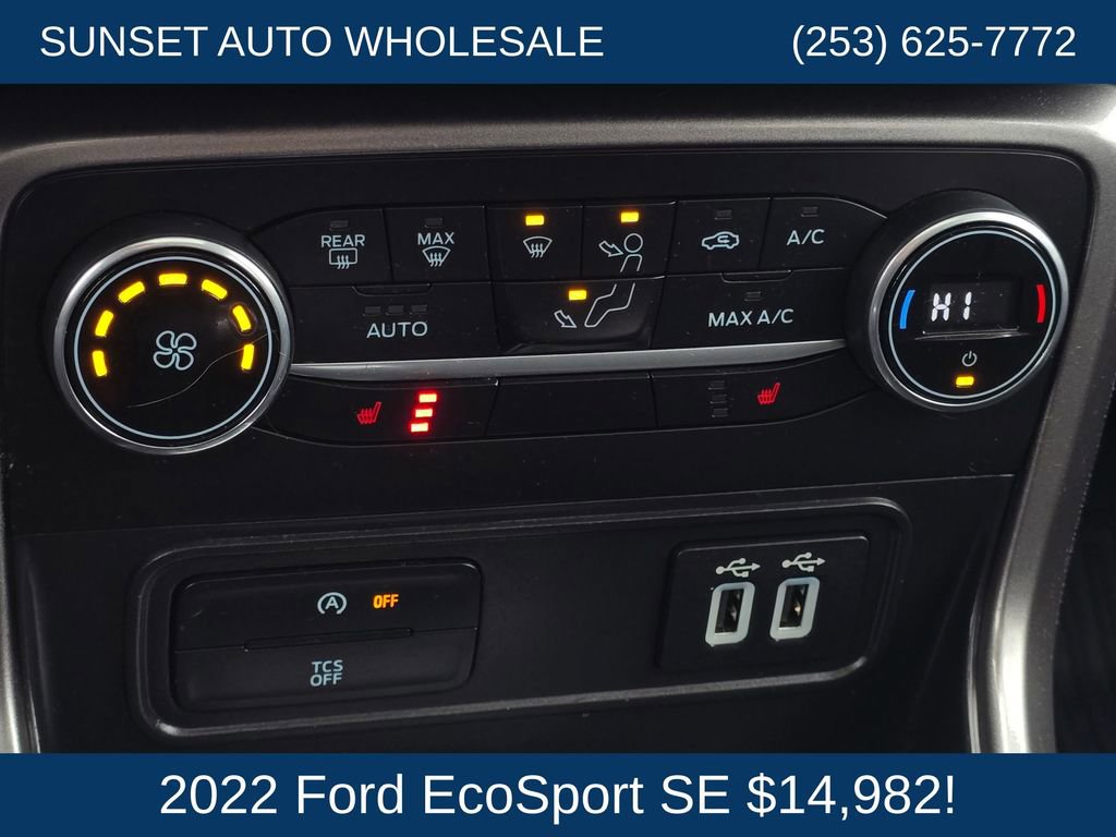 Used 2022 Ford EcoSport SE image 36
